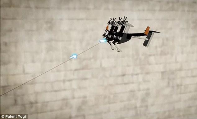 谷歌把手伸到海里 做了一套“飛行風(fēng)車”來發(fā)電