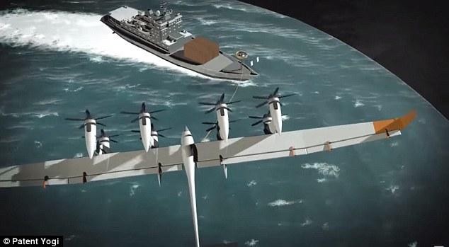 谷歌把手伸到海里 做了一套“飛行風(fēng)車”來發(fā)電