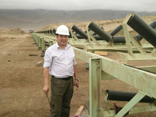 首鋼秘魯鐵礦輸送機(jī)安裝項(xiàng)目一